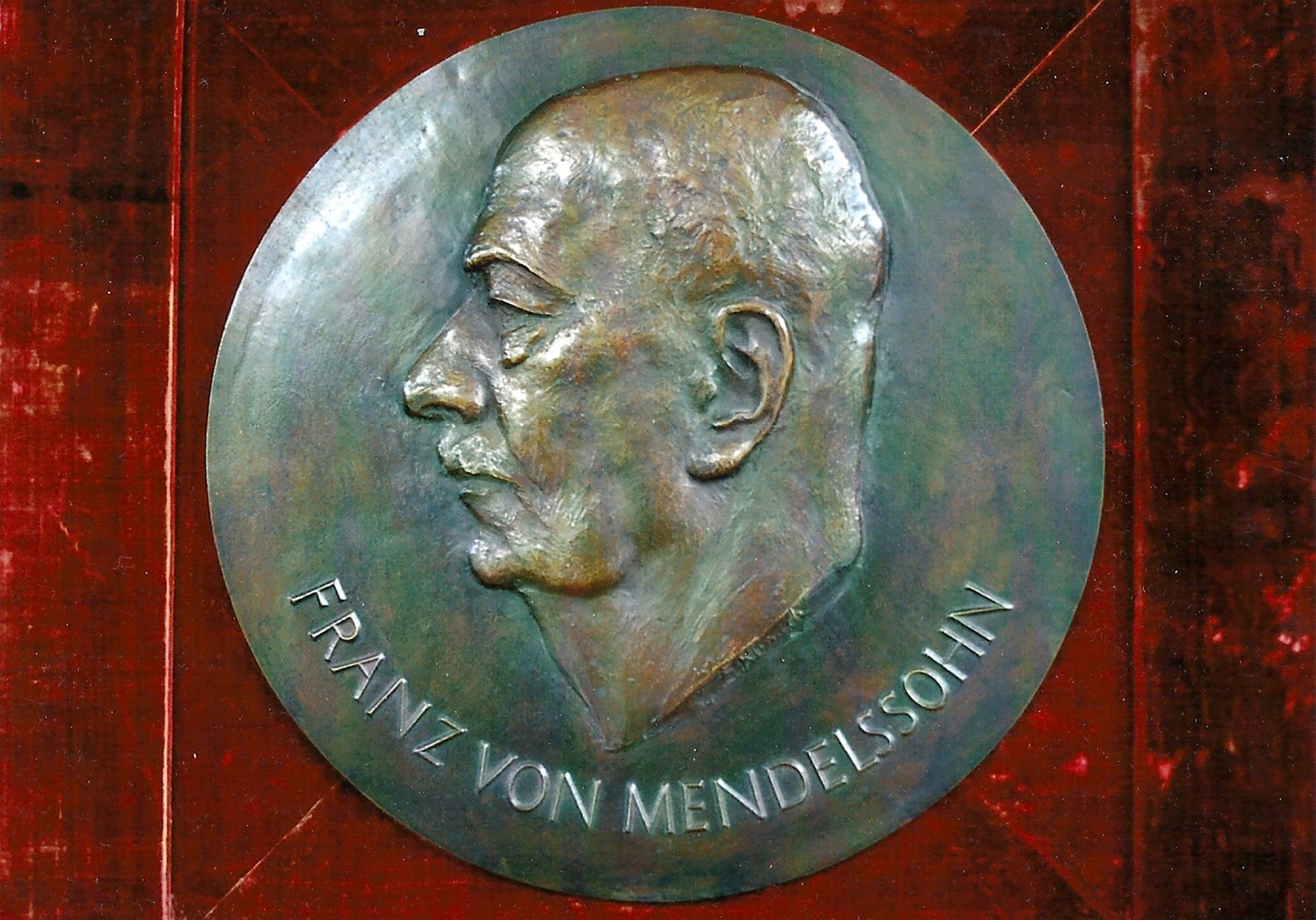 Franz-von-Mendelssohn-Medaille des Deutschen Industrie- und Handelstages. Fritz Klimsch, 1931, Abbildung: Mendelssohn-Gesellschaft